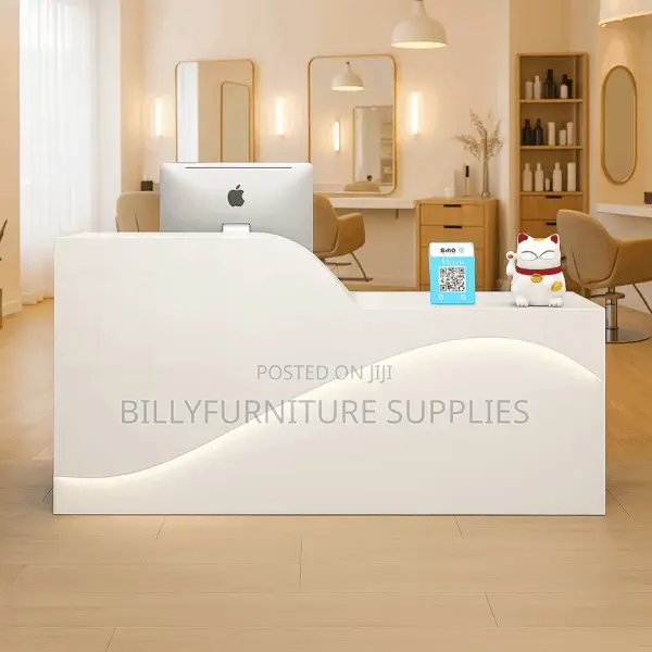 Led Reception Desk for Modern Offices