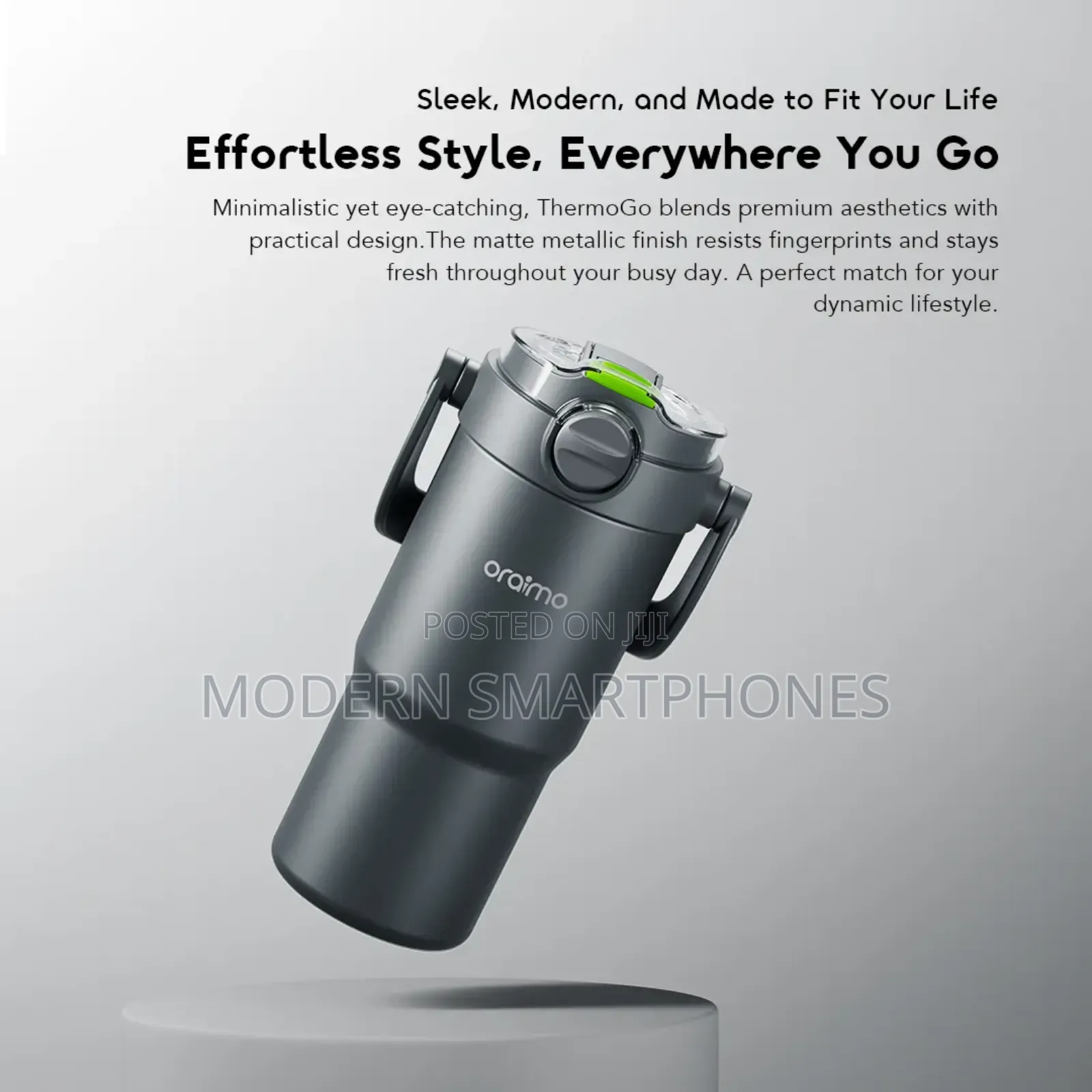 Oraimo Thermogo 750ml Stainless Steel Insulated Thermos