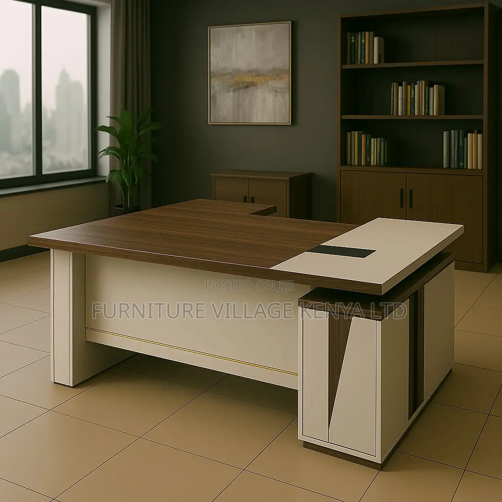 Office Desks: 160cm Imported Office Table With Drawers