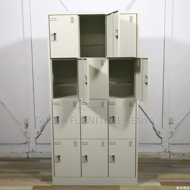 12-locker Metallic Office Filling Cabinet