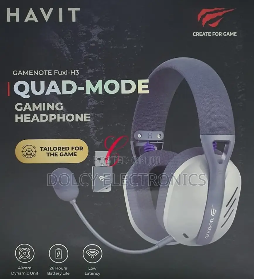 Havit Gamenote Fuxi H3 Quad Mode Gaming Headphone