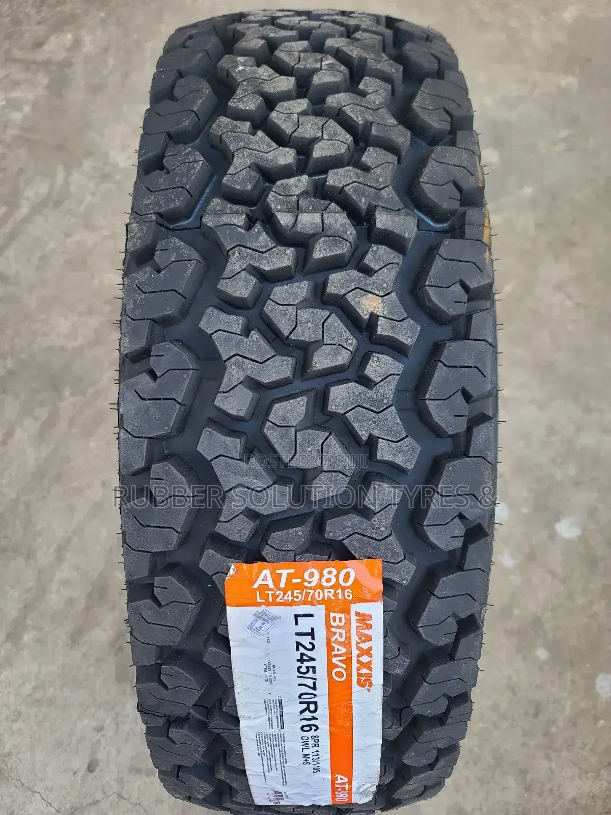 Lt 245 /70 R16 Maxxis Tires Bravo a/T98 8pr