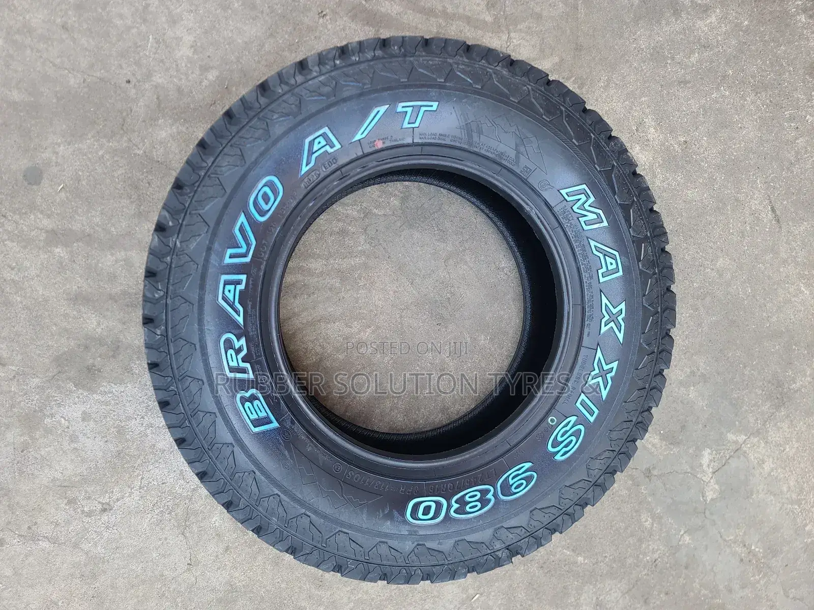 Lt 245 /70 R16 Maxxis Tires Bravo a/T98 8pr