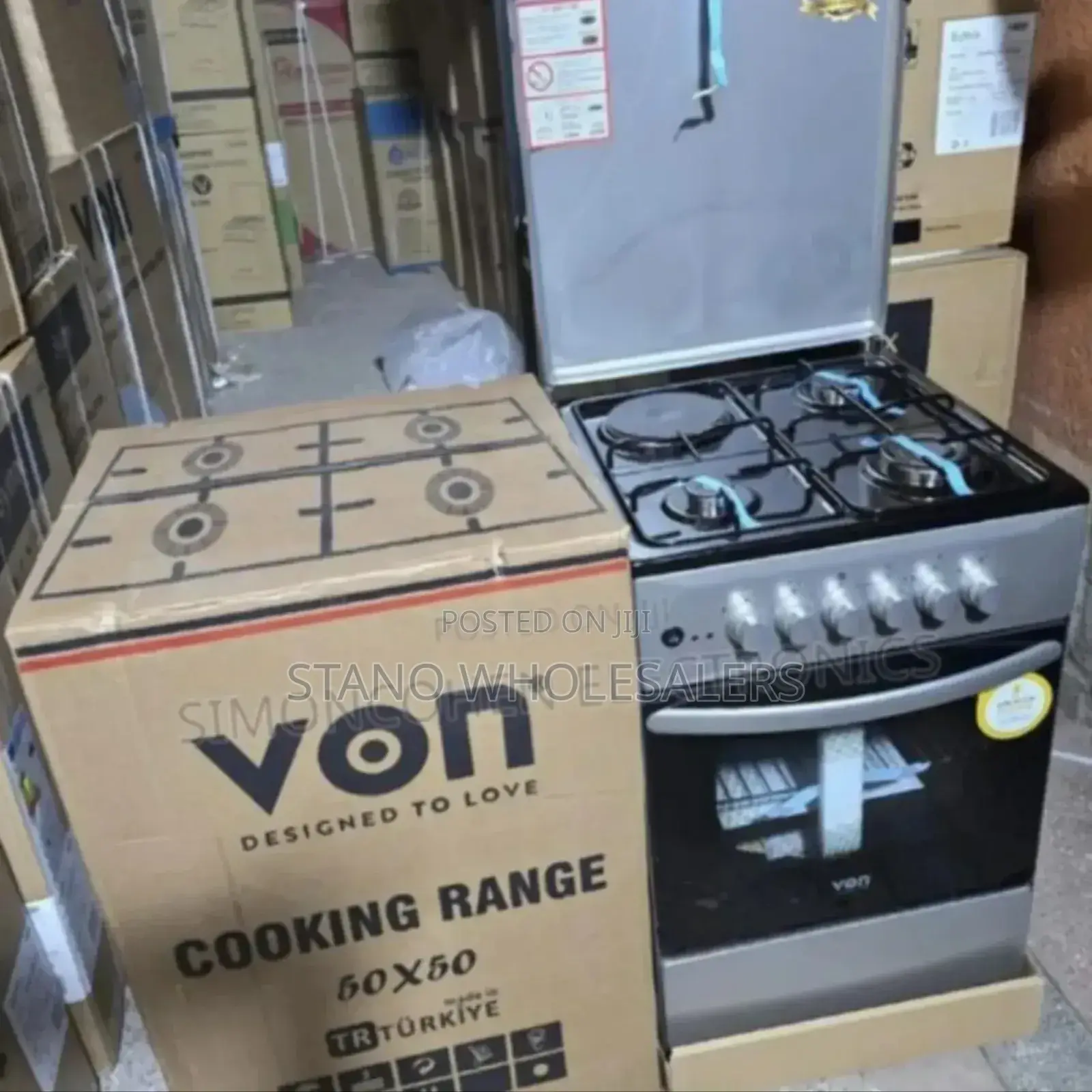 With Electric Oven - Von 50 By 50 Cooker 3+1
