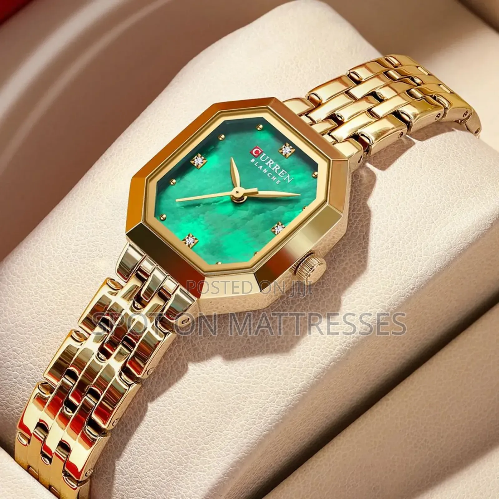 Cutesy! Curren Ladies Watch #9108. Available In Gold And Silver Colour
