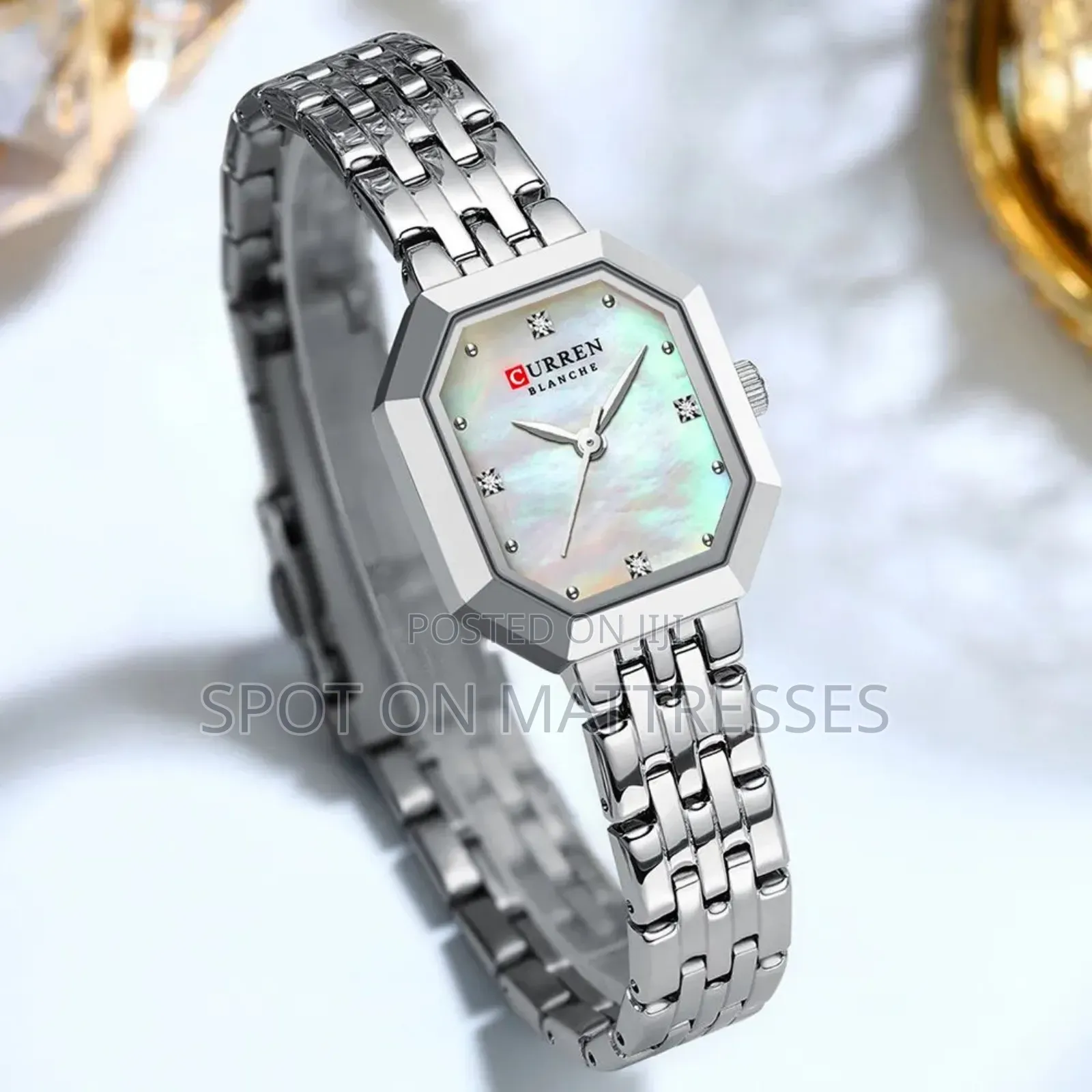 Cutesy! Curren Ladies Watch #9108. Available In Gold And Silver Colour