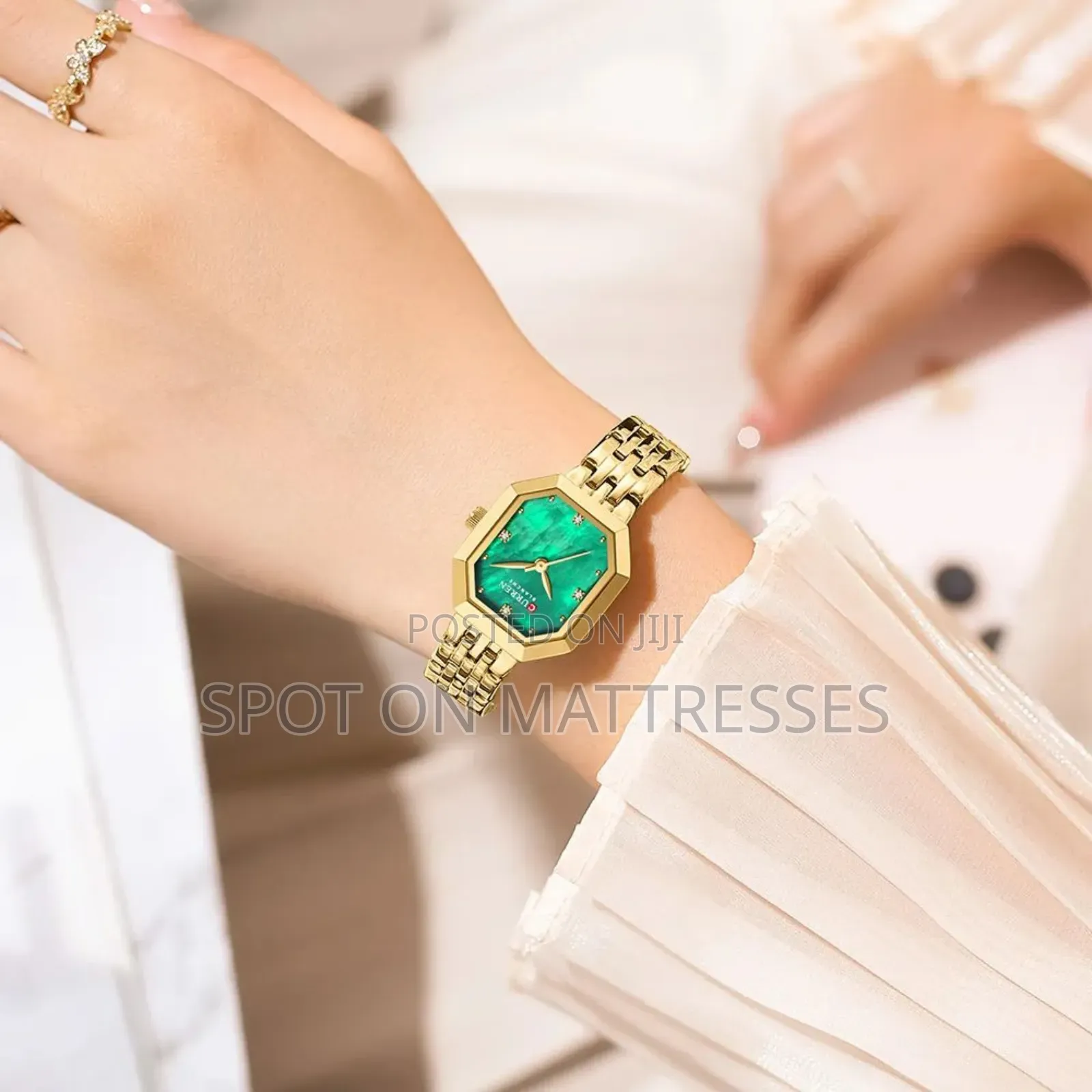 Cutesy! Curren Ladies Watch #9108. Available In Gold And Silver Colour