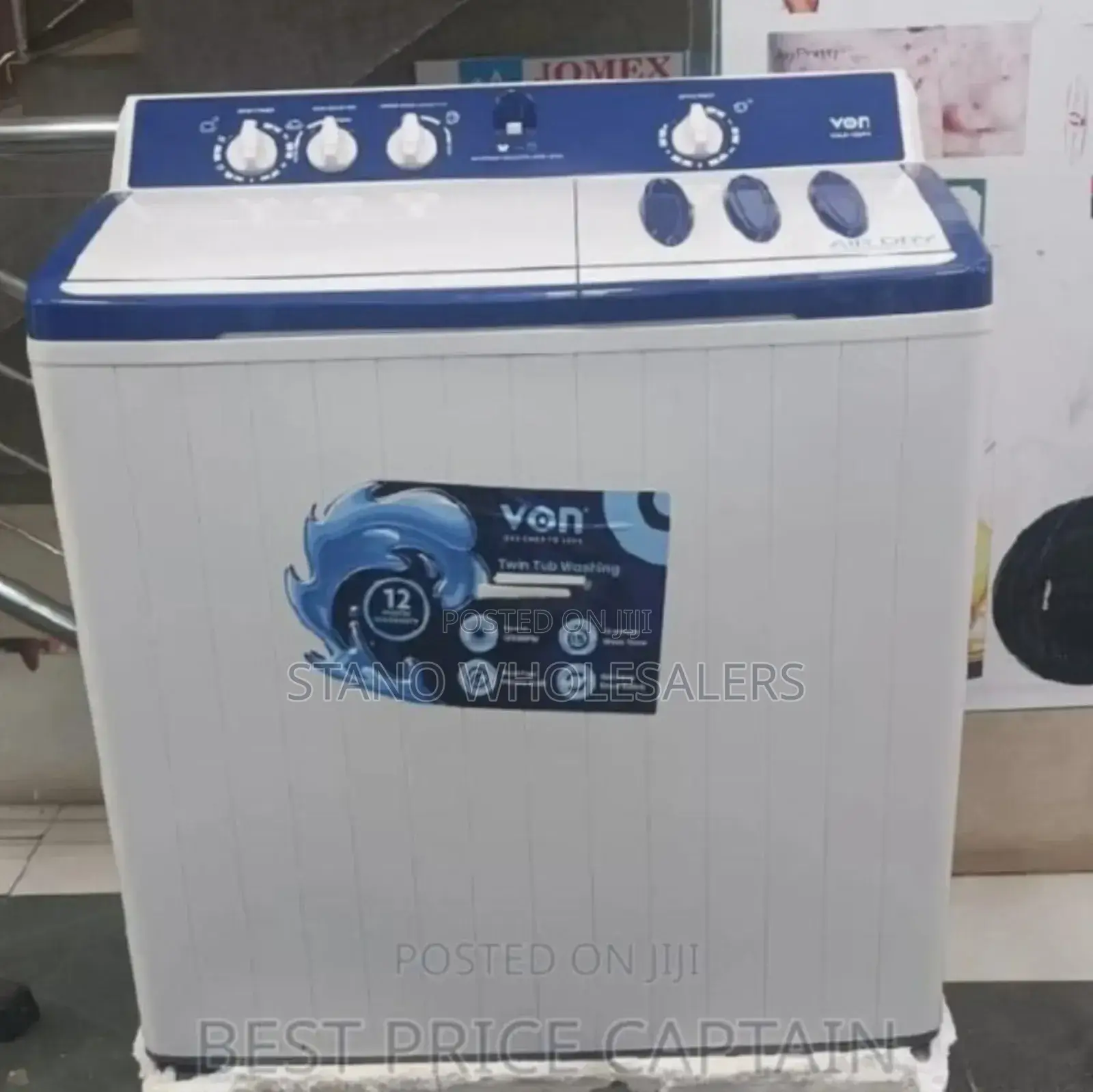 Vision Washing Machine Top Load Washer Vsn10 10 Kgs Capacity Holder