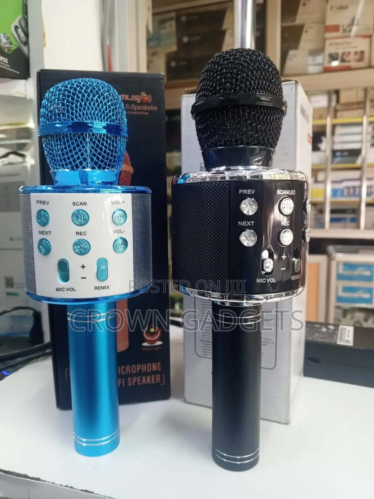 Ws-858 / Ws-858l Handheld KTV Karaoke Microphones.