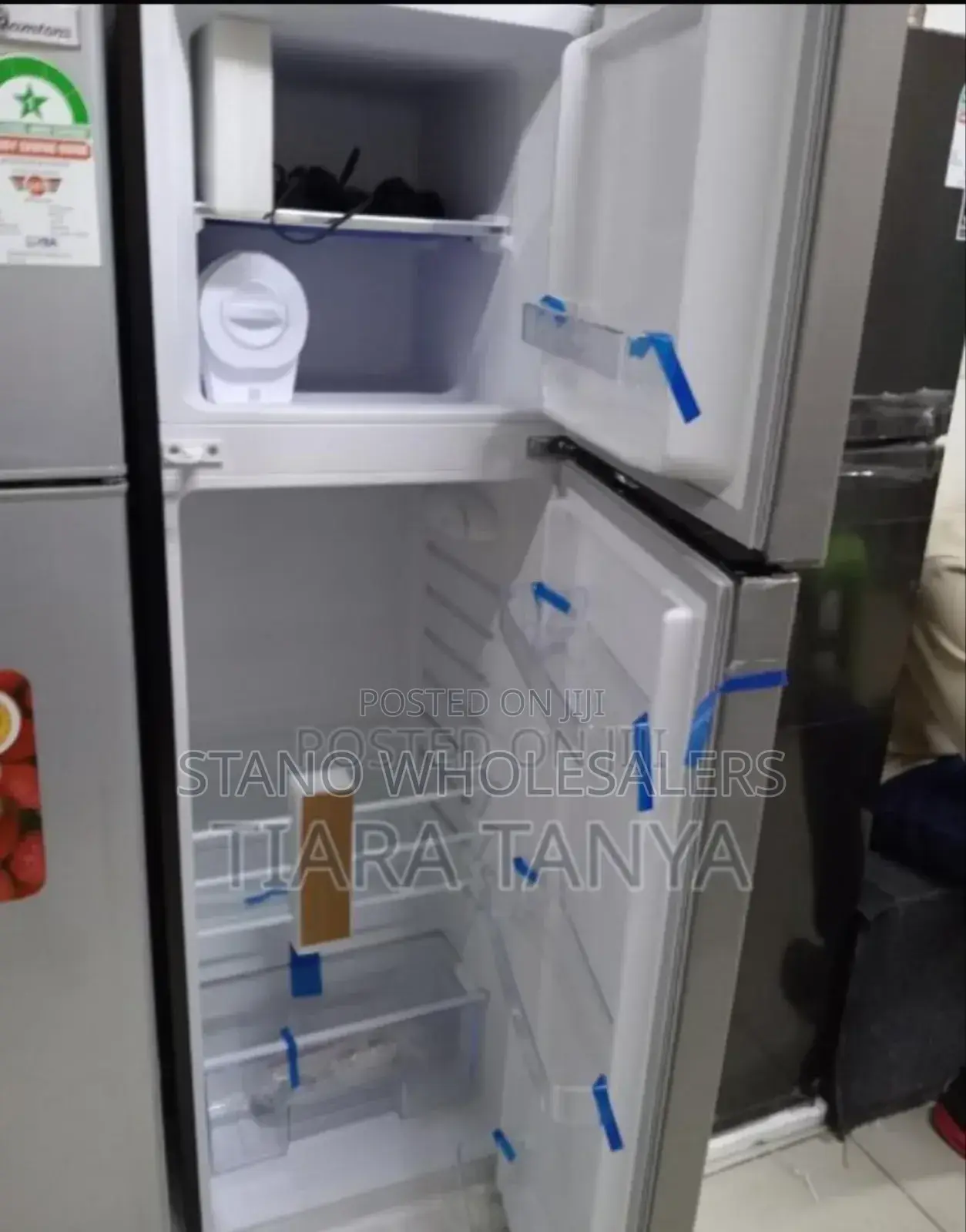 With Top Freezer. 168l Restocked Mika 168l Fridge