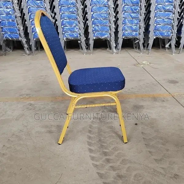 Armless Mid Back Conference Banquet Chair