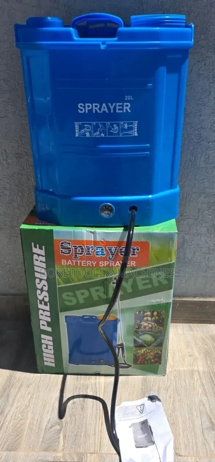 20 L Rechargeable Knapsack Sprayer
