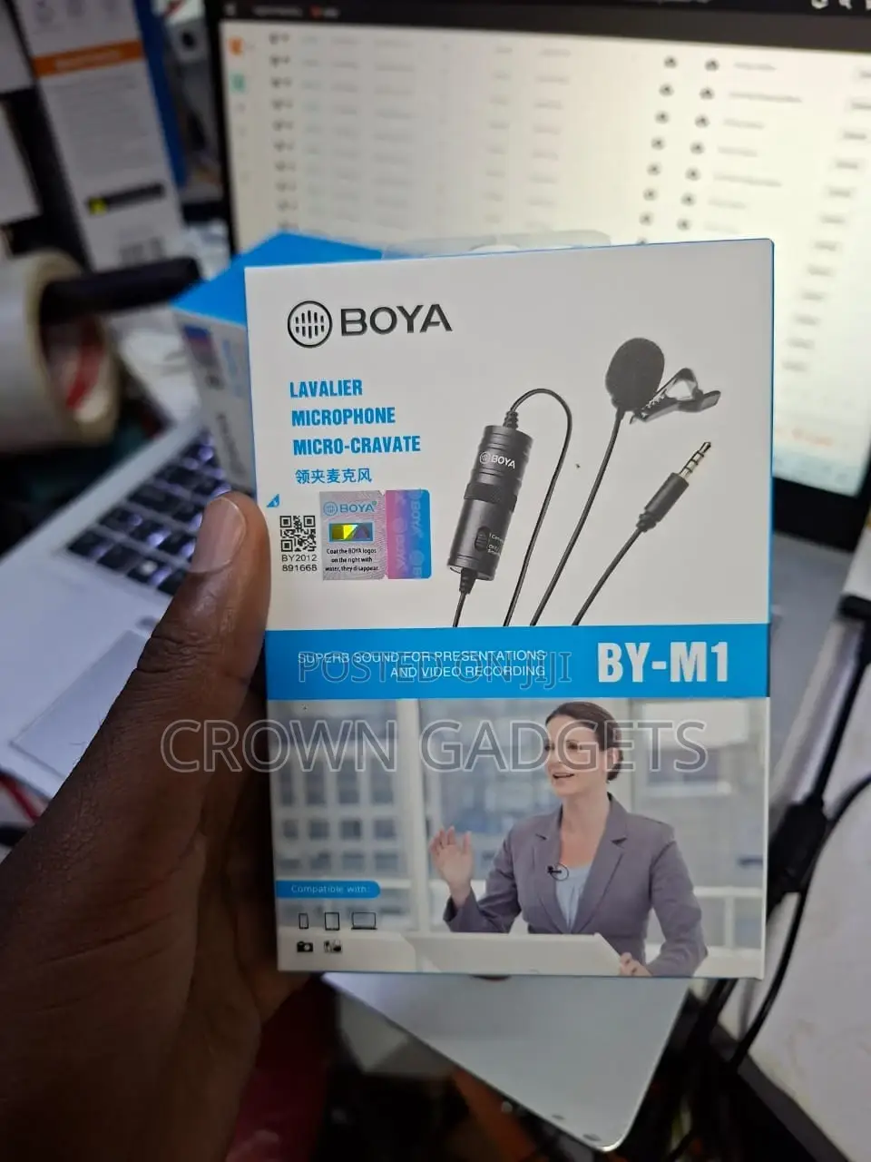 Boya by-M1 Lapel Microphone 20ft Cable