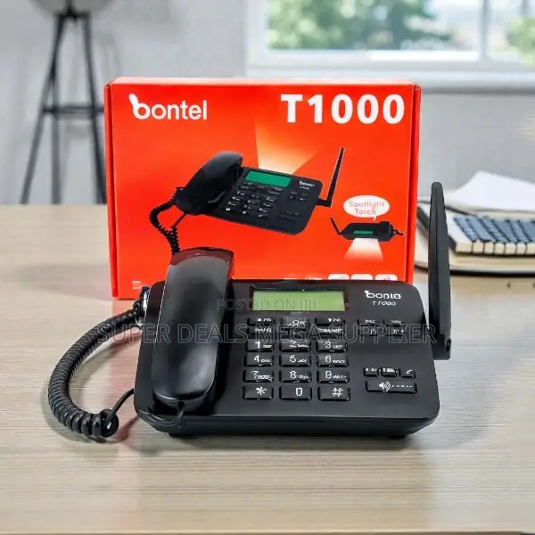 Bontel GSM Fixed Wireless Desktop Phone Long Battery Backup