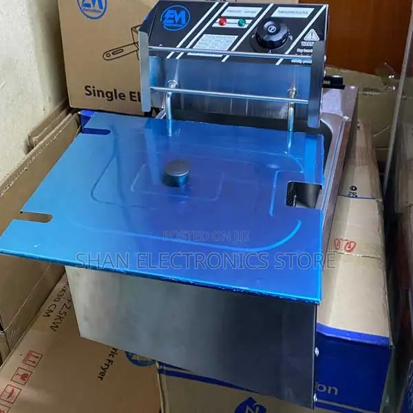 Electric Commercial Grade Stainless Steel Deep Fryer, 6 Litre Capacity