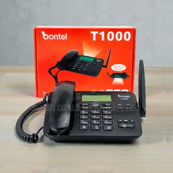 Bontel GSM Desktop Phone Better Network Fetch Wireless