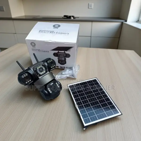 V380 Pro 20mp 4g PTZ Reliable Performance Triple Lens Solar Camera