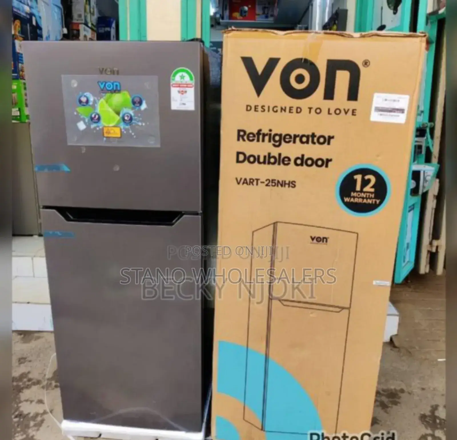 New Arrivals 220l Refrigerator. Von Commercial Fridge