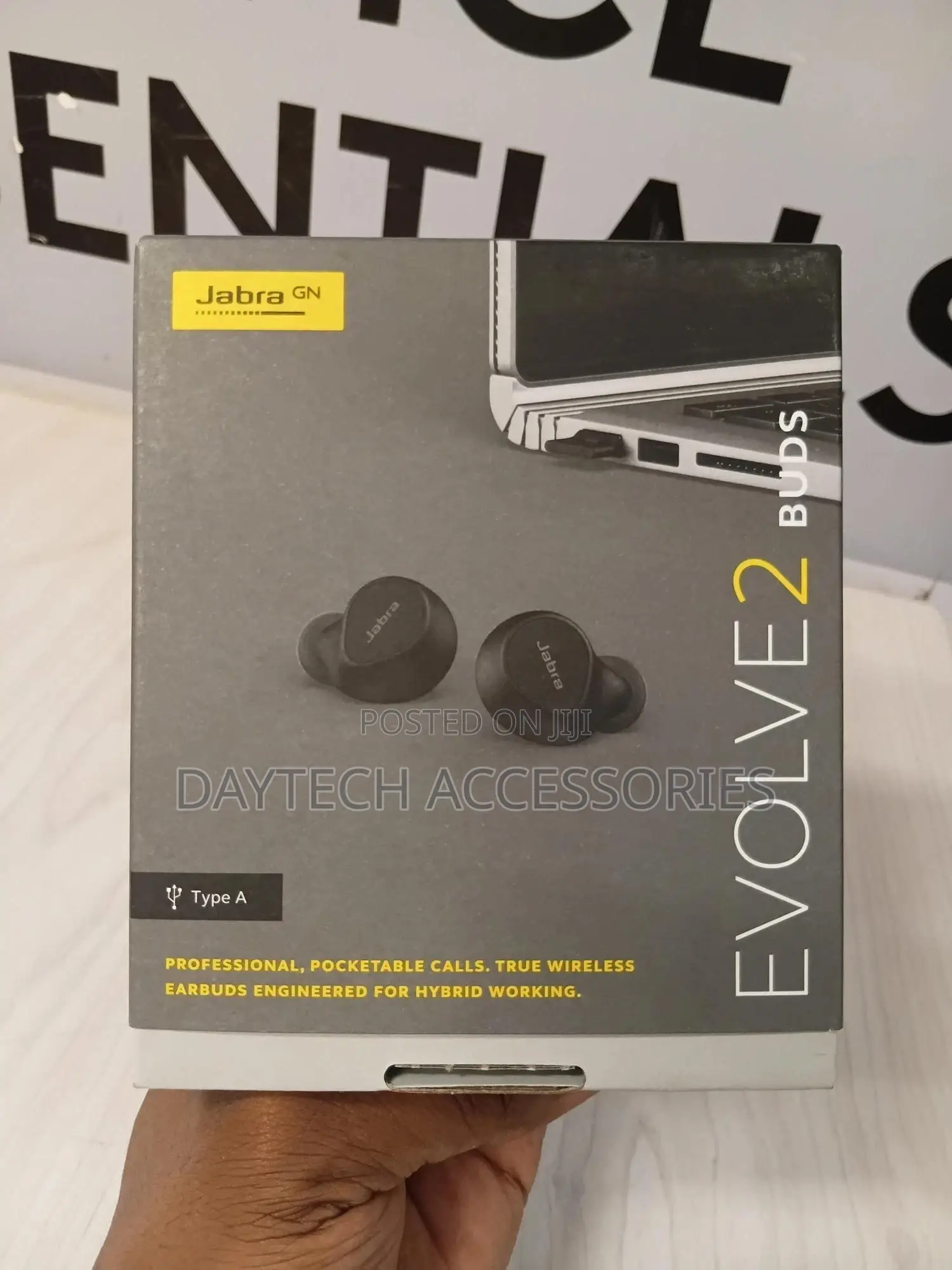 Jabra Evolve2 Buds - Usb-a in-Ear Bluetooth Earbuds (Uc)