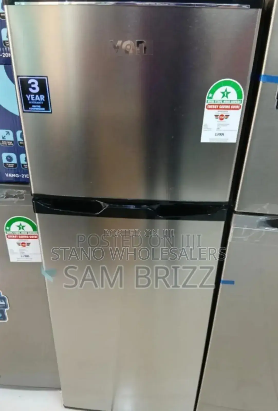 Colour Grey -Von 138l Fridge