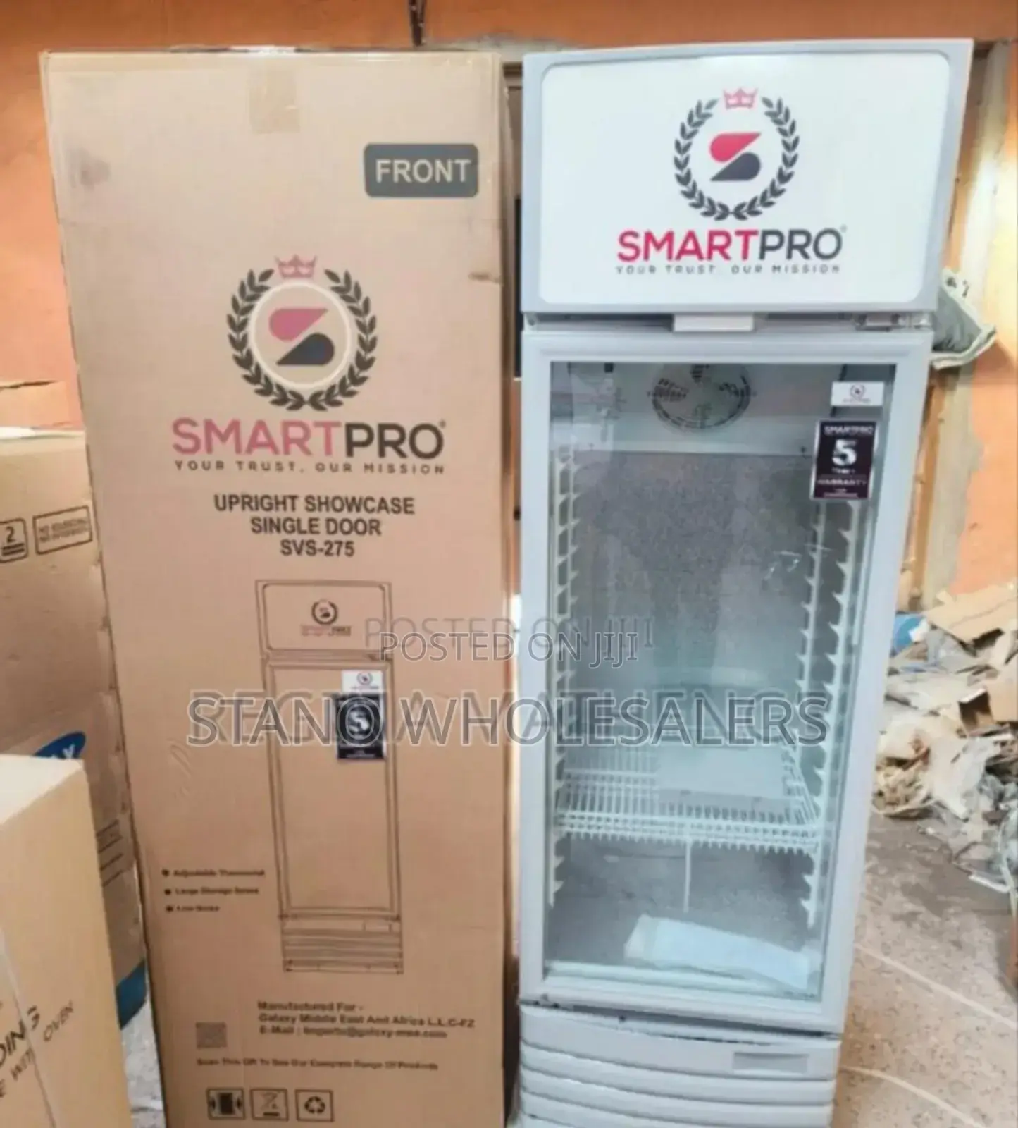 Model SVS- 275. - Smart Pro 275l Display Fridge