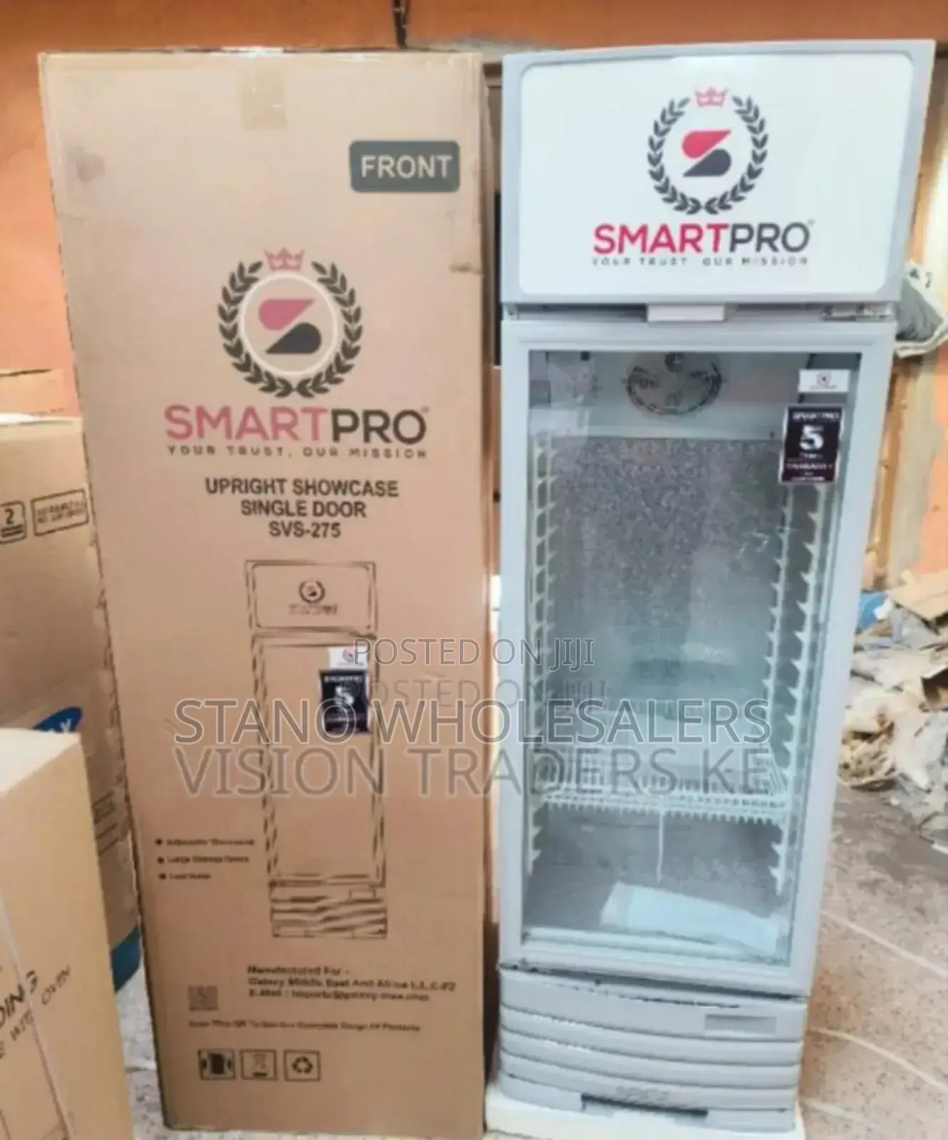 Single Door. New Arrivals - Smart Pro 275l Display Fridge. Showcase✓✓