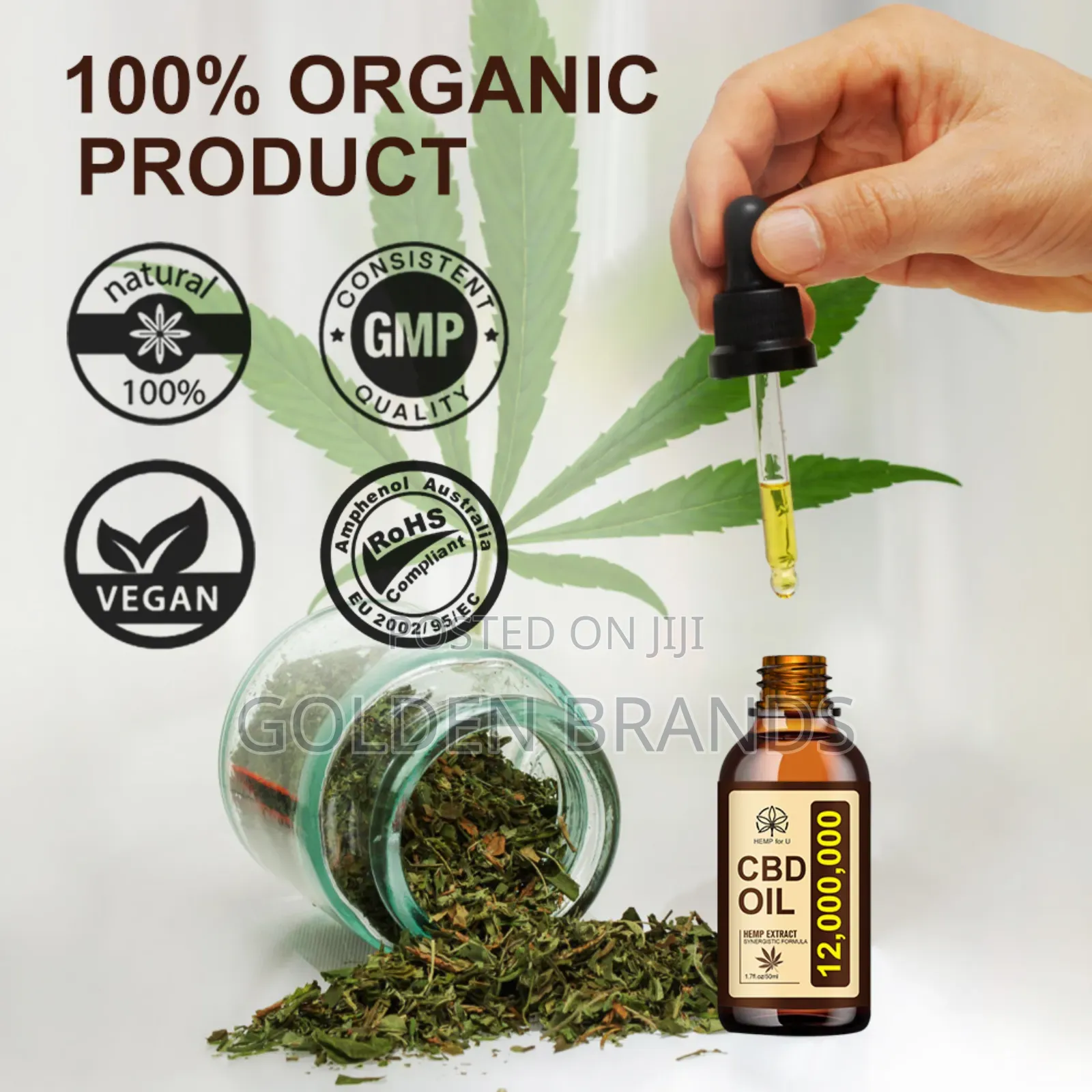 Plant Extract Cbd Oil 50ml