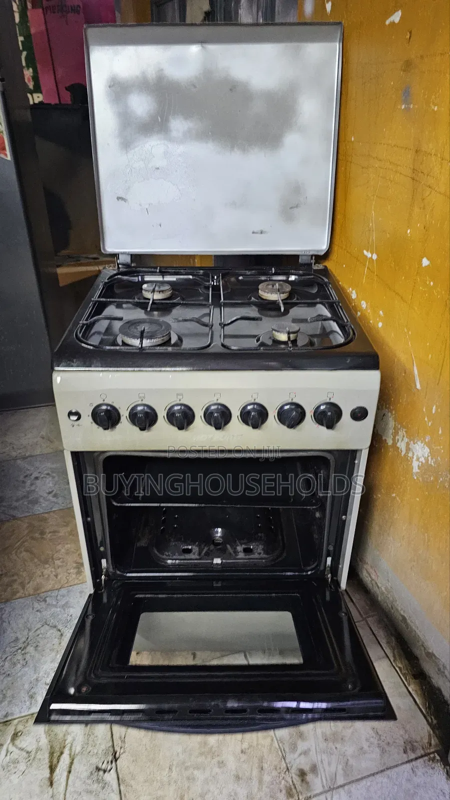 Hotpoint 60x60 All Gas Cooker Oven