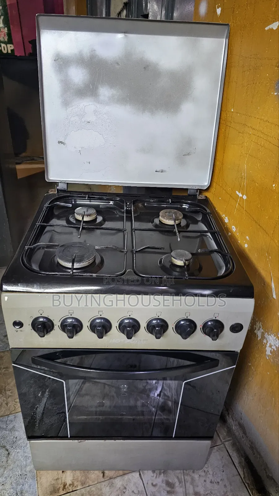 Hotpoint 60x60 All Gas Cooker Oven