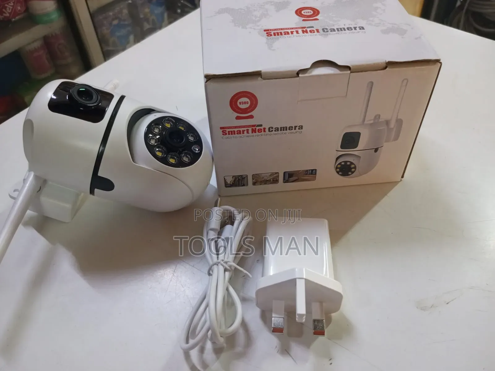 Dual-Lens, Wireless Smart Security Camera, Dual Cctv.