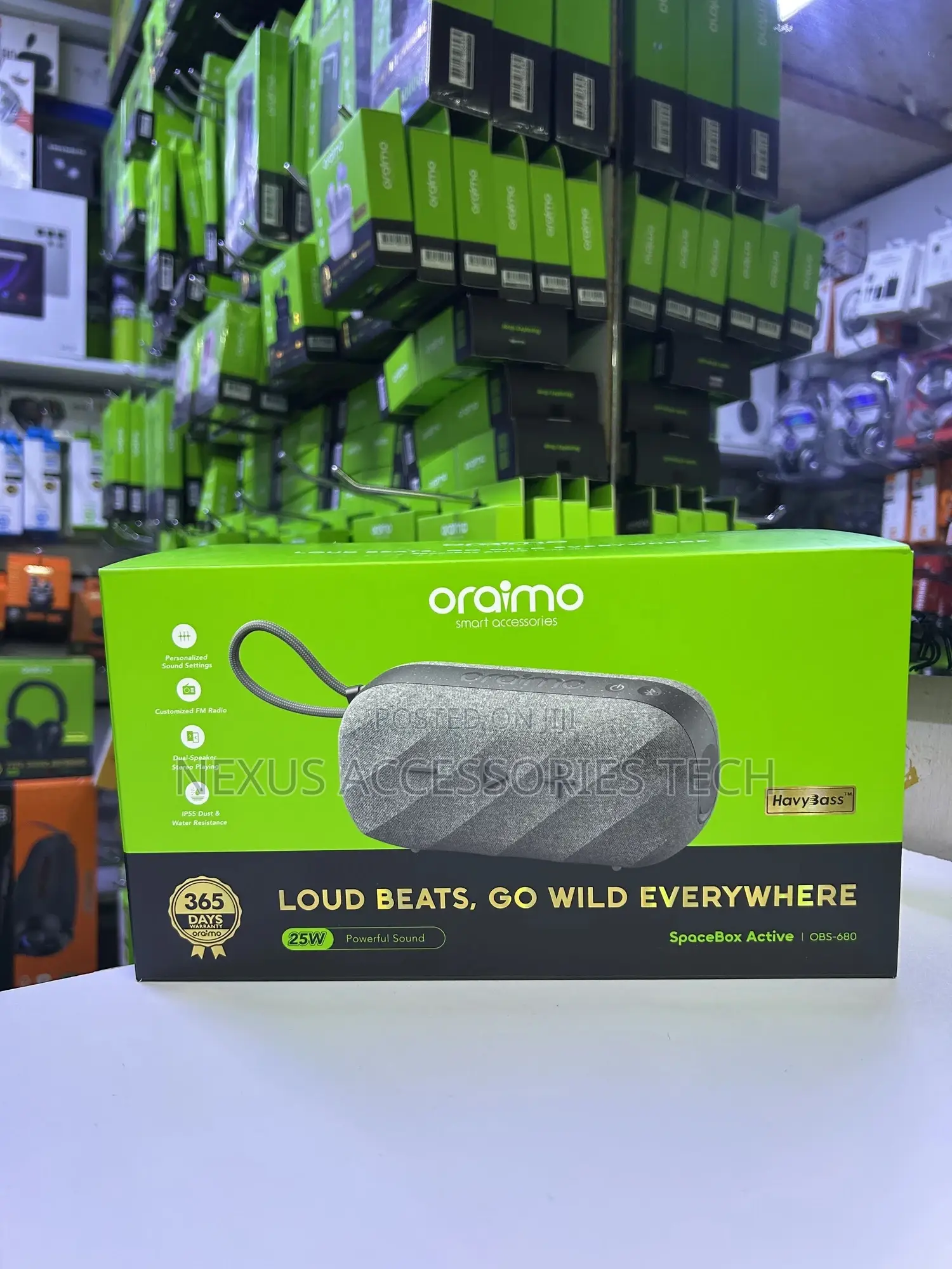 Oraimo 25w Spacebox Active Wireless Bluetooth Speaker