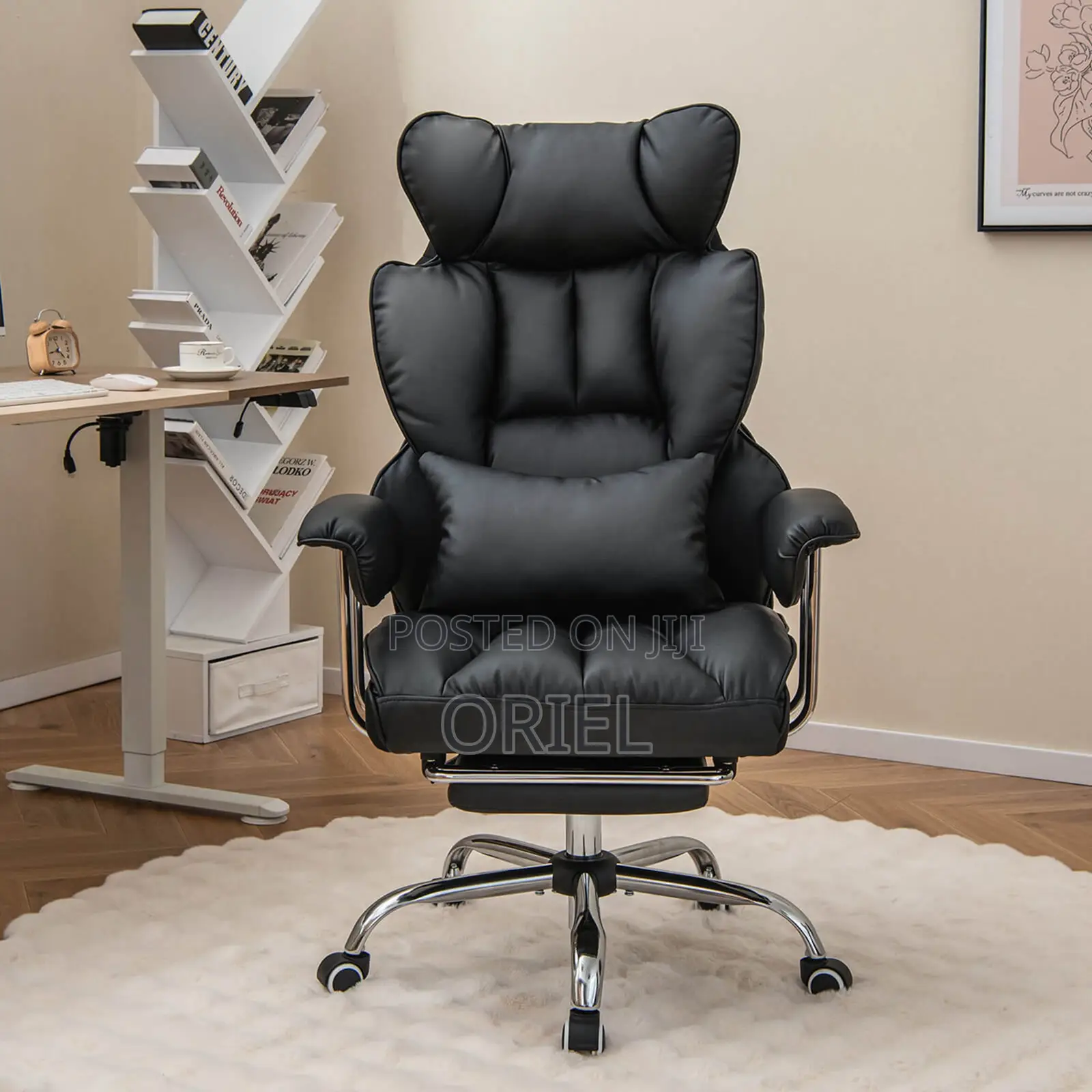 Office Chair : Executive Butterfly Office Leather Chair
