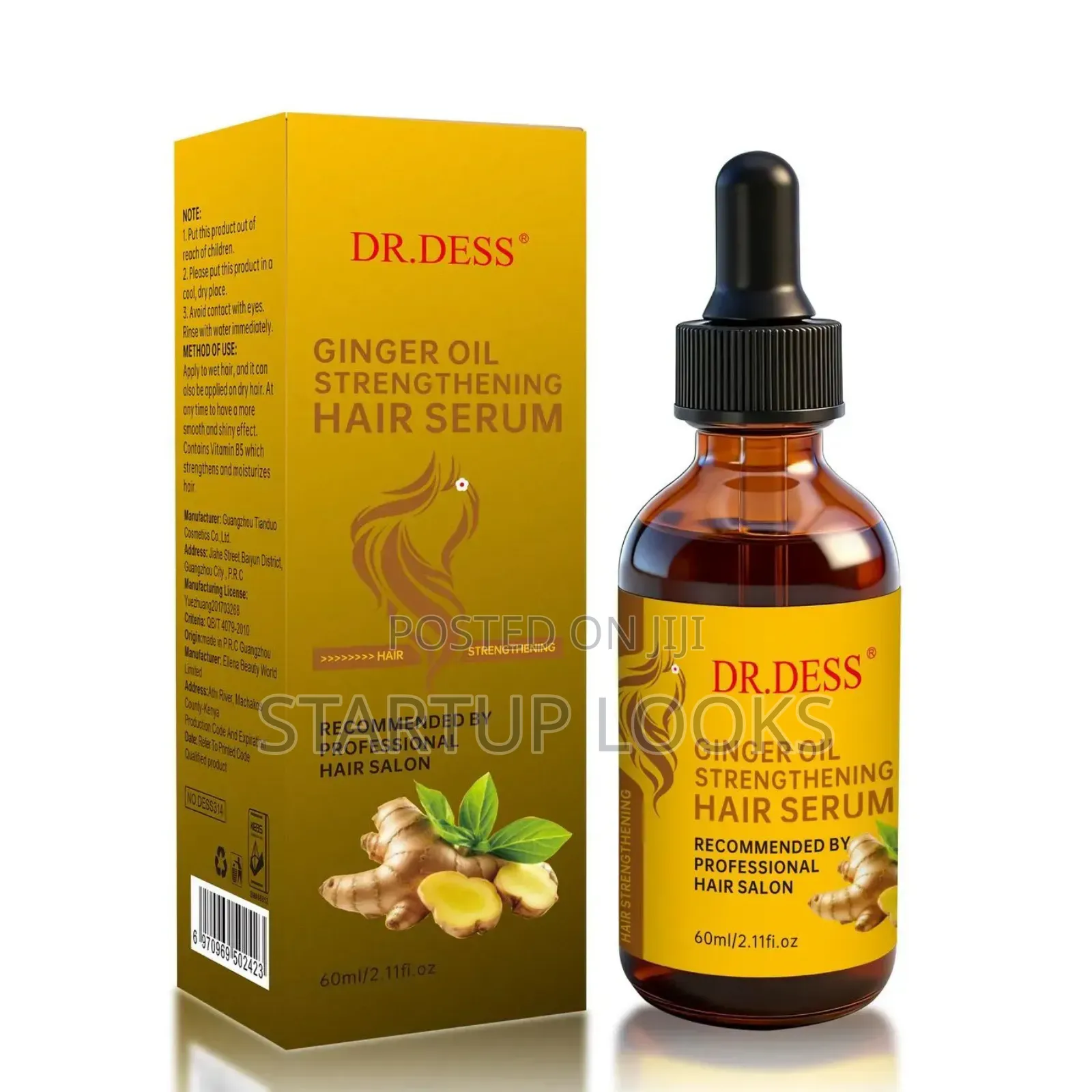 Ginger Strengthening Hair Oil