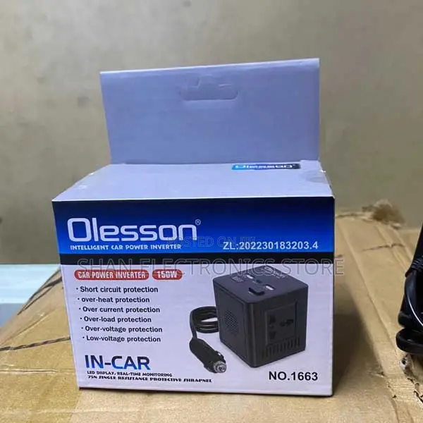 Quick and Efficient Charging Type-C Port Dc 12v to Ac 220v Converter