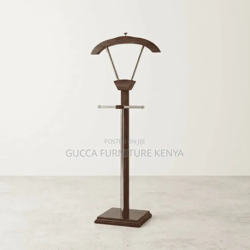 Executive Mahogany Office Coat Hanger