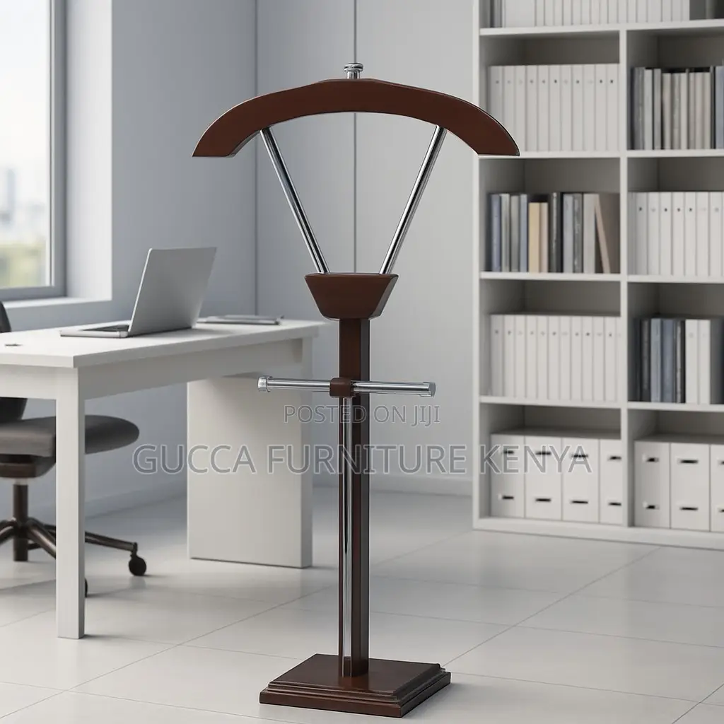 Executive Mahogany Office Coat Hanger