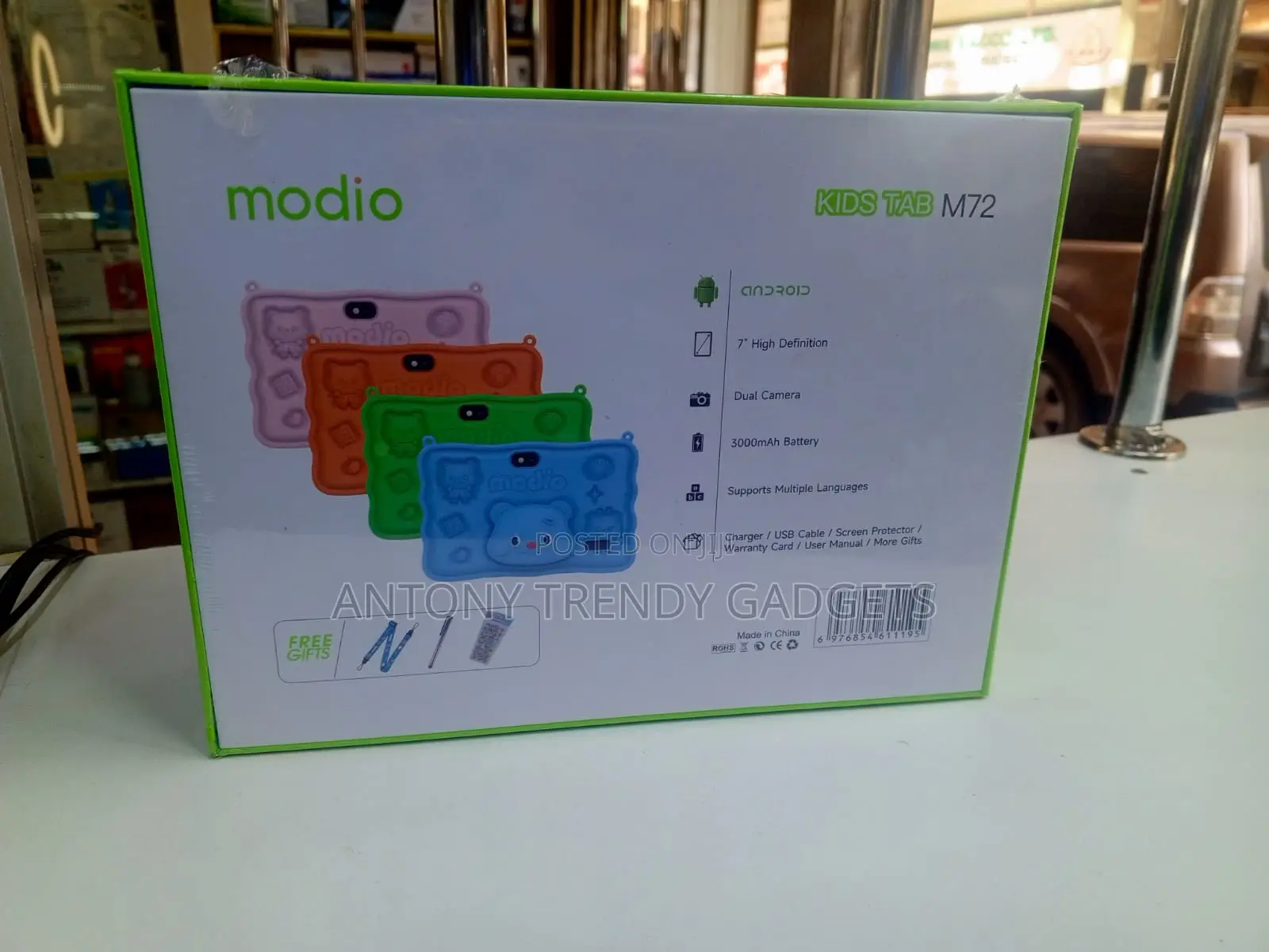 New Modio M7 256 GB Green