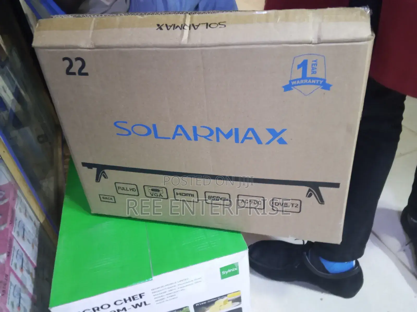 Solarmax 22 Inch Ac /Dc Brand New Tv