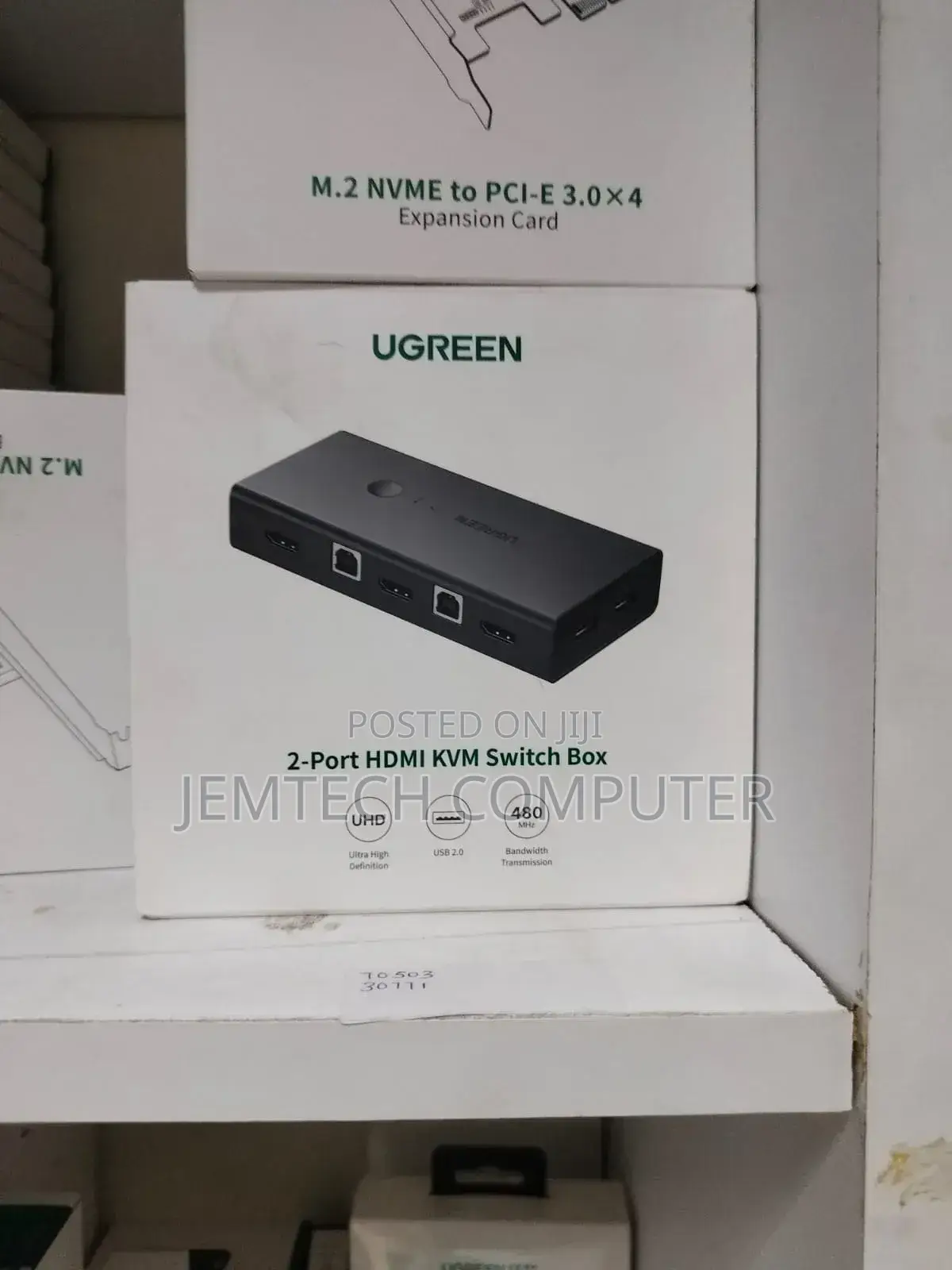 Ugreen Hdmi Switch Box 2 in 1 Out KVM Switching