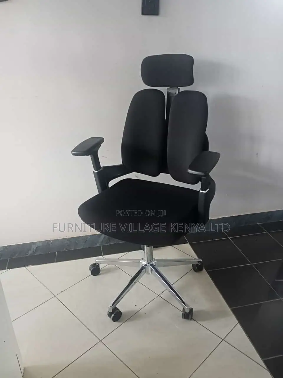 High-back Orthopedic Office Seat