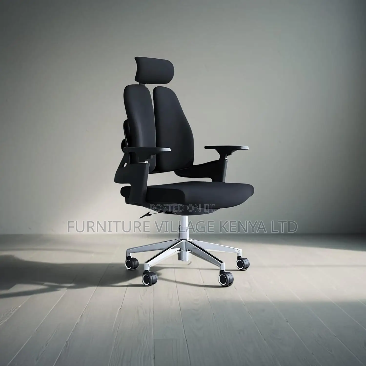 High-back Orthopedic Office Seat