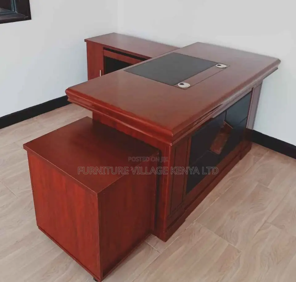 4.593ft Mahogany Executive Office Desk