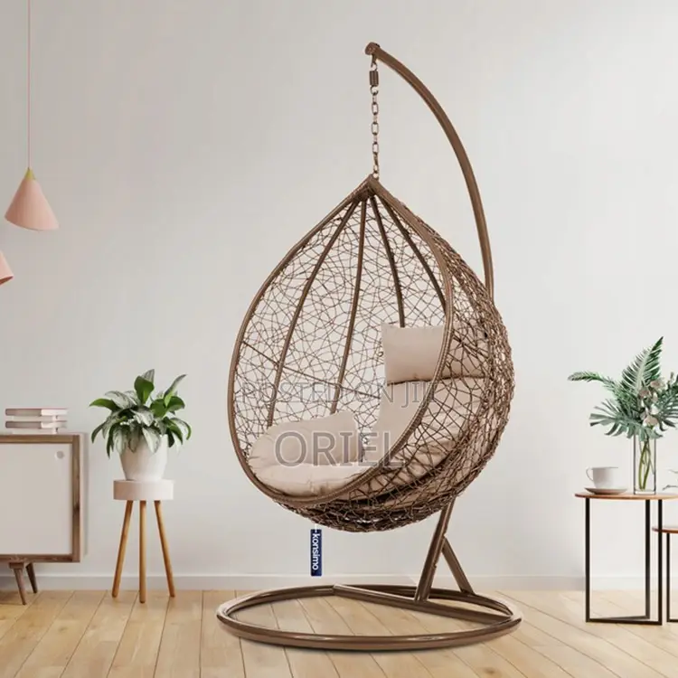 Hammock Hanging Chair : Rattan Hammock Swinging Chair