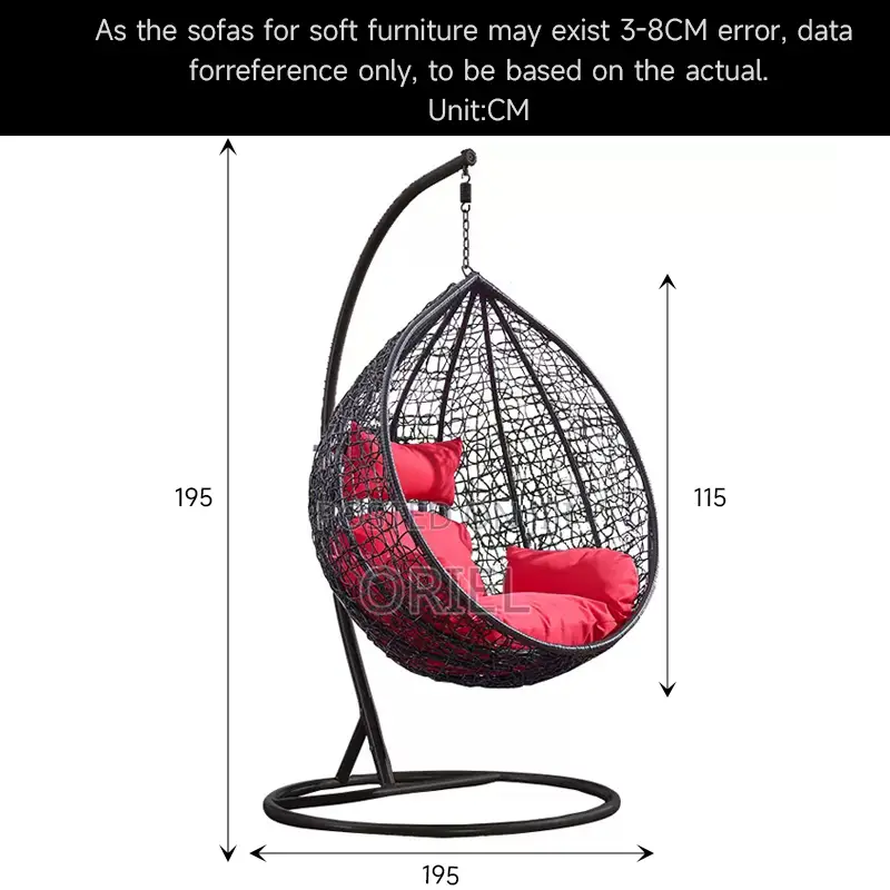 Hammock Hanging Chair : Rattan Hammock Swinging Chair