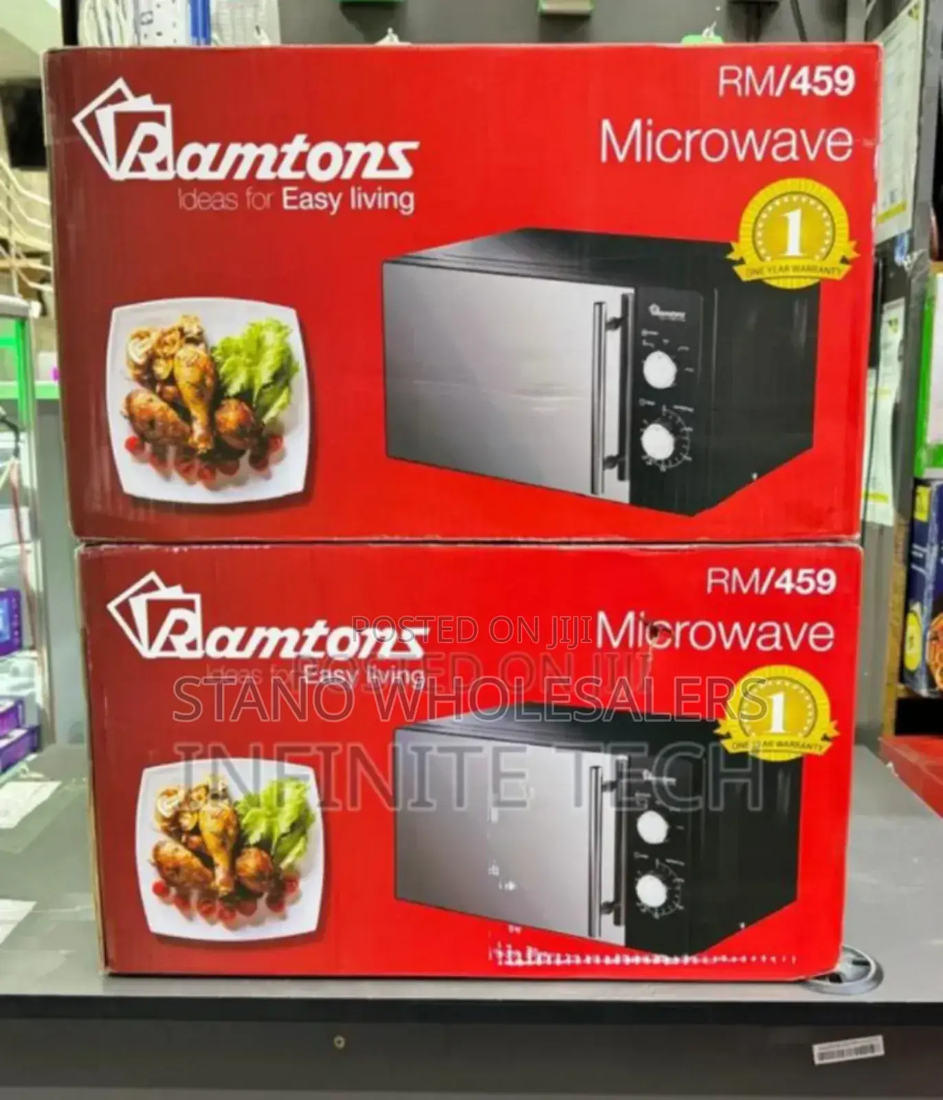 With 1year Warraty:Rm#459. Ramtons Microwave Rm/459[✓✓