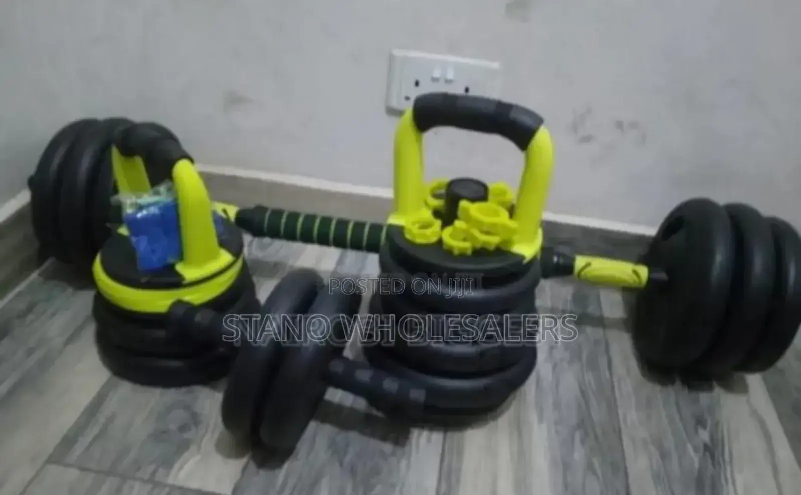 Kettle Bell. Blue. 30kgs Dumbell Set