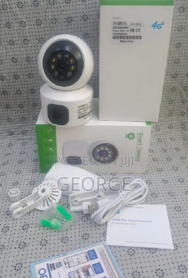 4g Dual Lens Wireless Smart V380 Camera