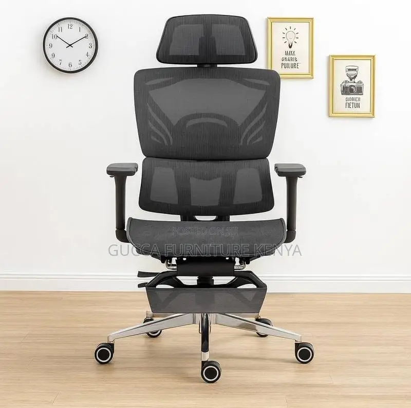 Executive Office Orthopedic Chair With Footrest