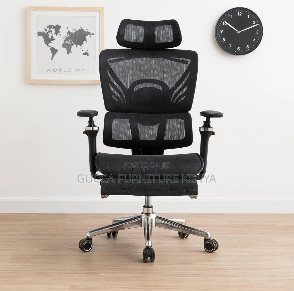 Executive Office Orthopedic Chair With Footrest