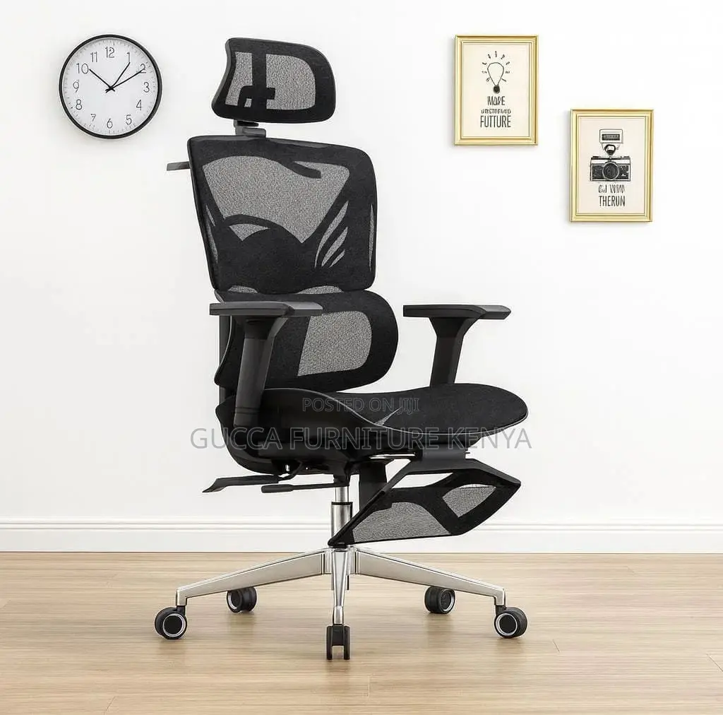 Executive Office Orthopedic Chair With Footrest